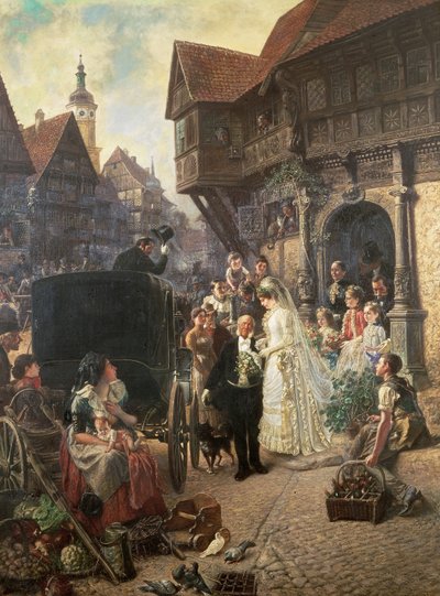 The Bride by Konrad Beckmann